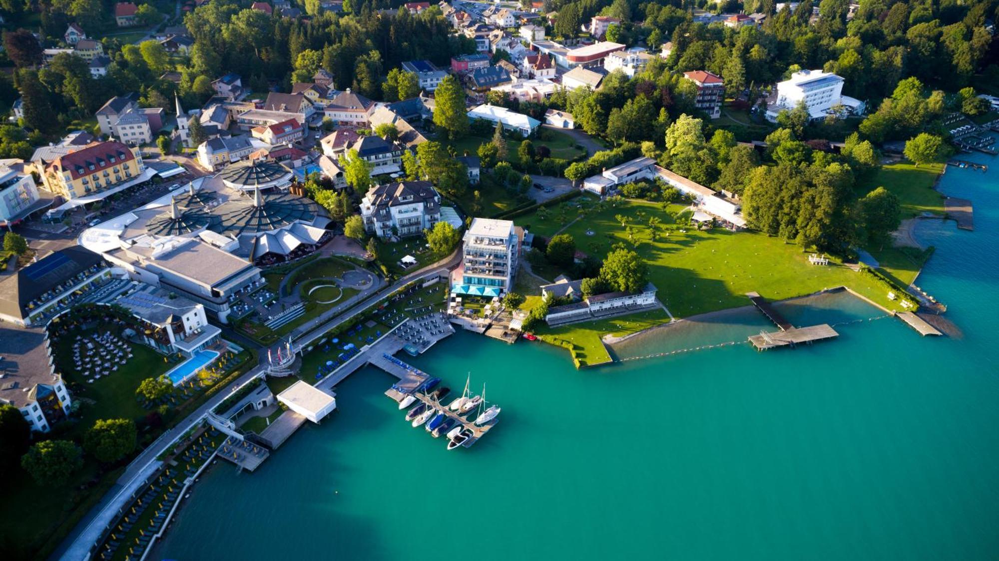 Boutique Apartments Velden เวลเดน อัม เวิร์ทเทอร์ซี ภายนอก รูปภาพ