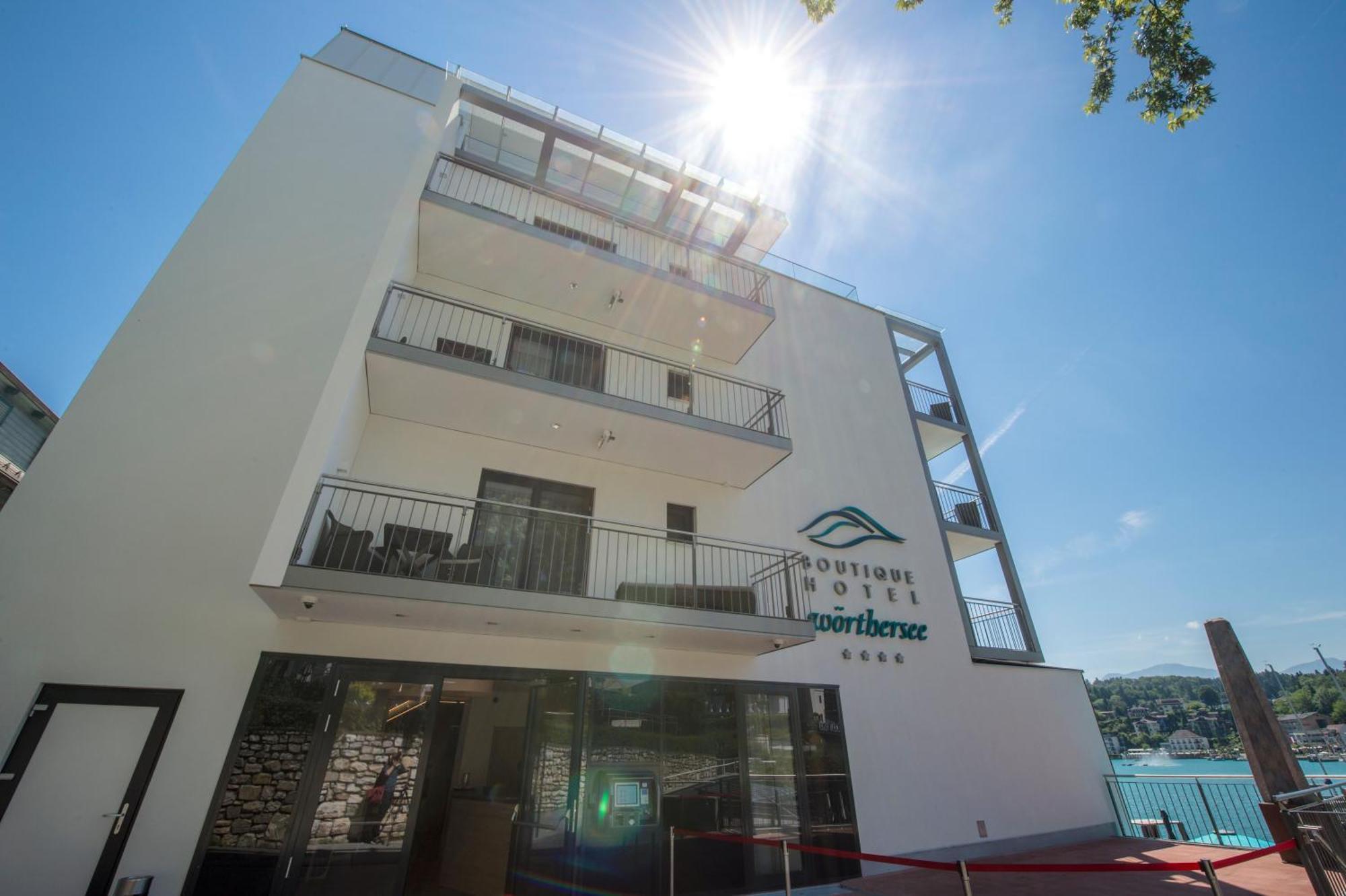 Boutique Apartments Velden เวลเดน อัม เวิร์ทเทอร์ซี ภายนอก รูปภาพ